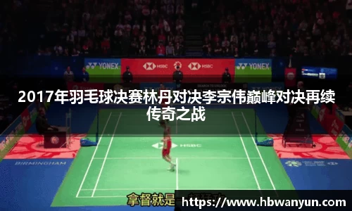 2017年羽毛球决赛林丹对决李宗伟巅峰对决再续传奇之战